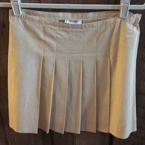 Moschino CheapandChic kick pleat skirt